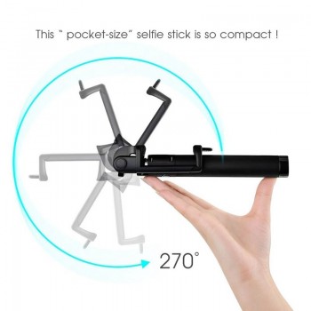Extendable Folding Wired Selfi Self Selfie Stick Monopod For Samsung Galaxy S5 Note3 For iphone 6 5S Perche Selfies Selfiepod