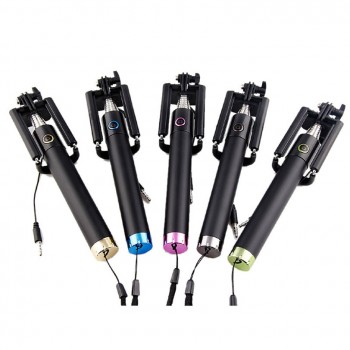 Selfie stick Extendable Handheld Self-portrait Tripod Monopod Stick For Smar Jul14 Professional Factory Price Drop Shipping