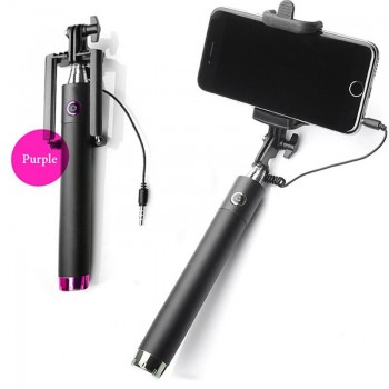 Extendable Folding Wired Self Selfie Stick Monopod For Samsung Galaxy S5 Note3 for iphone 6 5S Perche Selfies Selfiepod