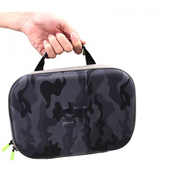 brave heart Carrying Case EVA Box Storage Bag + selfie stick monopod for Xiaomi Yi 4k 2 xiaoyi Sport Action Camera Accessories