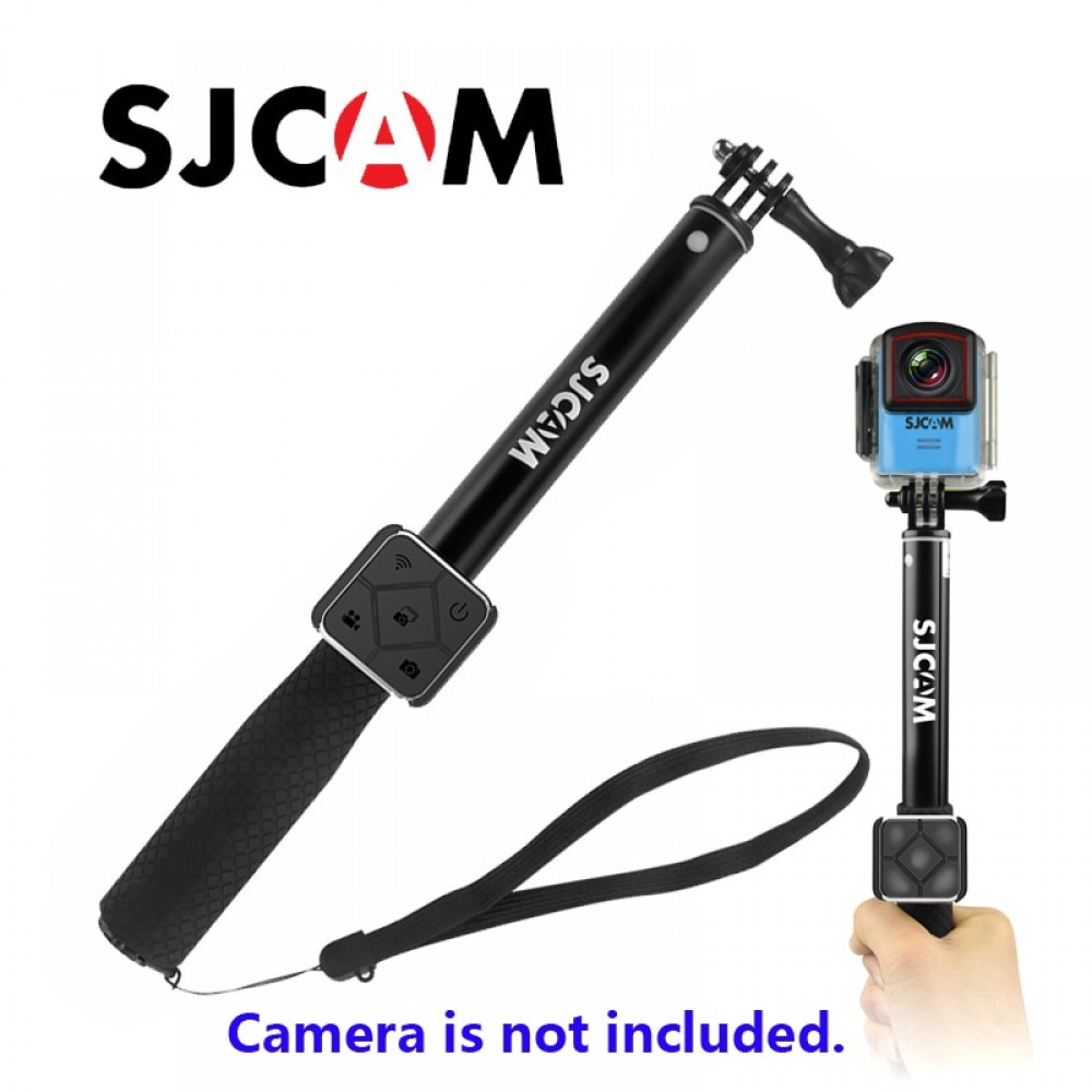Original SJCAM Aluminum Selfie Stick and Remote Control for SJCM SJ6 LEGEND M20 SJ7 Star SJ8 Series WiFi Action Cam sport camera