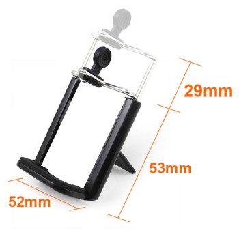 4 PCS Stand Clip Bracket Holder Monopod Tripod Mount Adapter for Mobile phone Camera Selfie Sticks
