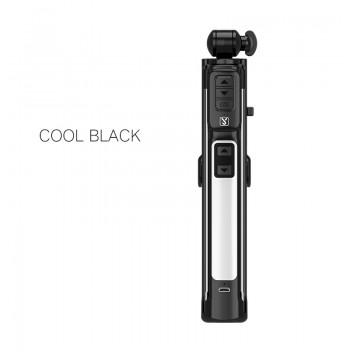 Updated Smasrtphone Selfie Stick Tripod with Bluetooth Remote Shutter Double Led Fill Lighting for iPhone IOS Android