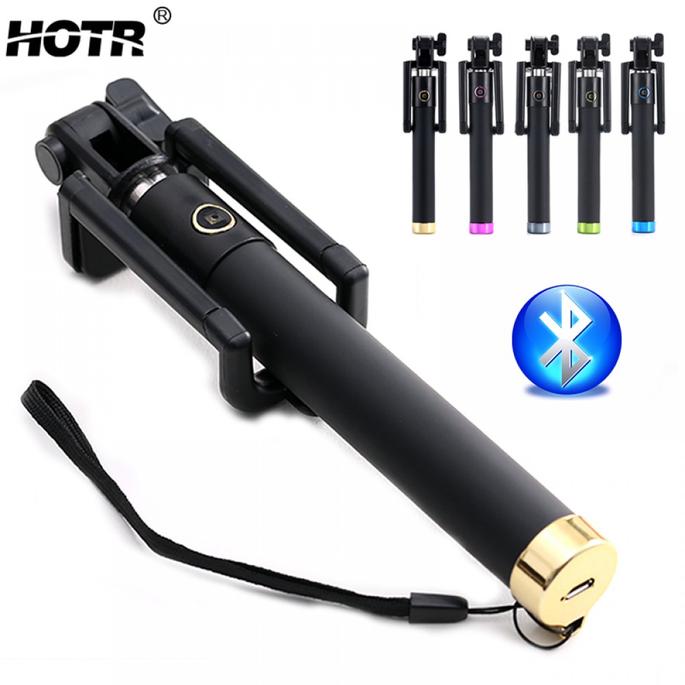 Bluetooth Extendable Remote Control Autodyne Selfie Stick Holder for iphone X 5 8 6 7 Plus For samsung not 4 5.5cm-8.5mm width