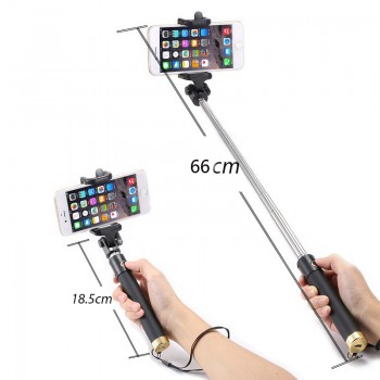 Bluetooth Extendable Remote Control Autodyne Selfie Stick Holder for iphone X 5 8 6 7 Plus For samsung not 4 5.5cm-8.5mm width