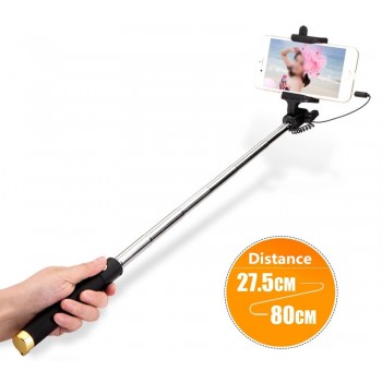 18.5 to 80CM Selfie Stick for Oneplus One Plus OPPO Doogee Elephone BLU ARCHOS BQ Aquaris Cubot wileyfox Selfy Monopod Camera