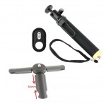 Clownfish For xiaoyi Bluetooth Remote Control monopod tripod Handheld Selfie Stick for Xiaomi YI/2 4k action Camera accessories
