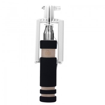 meiyi S1 Extendable Wired Self Selfie Stick Monopod Cable Holder for iPhone 6s 6 5s 5 se for Android Phone 4.2.2 Above