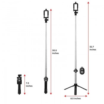youe shone Bluetooth Wireless Selfie Stick Tripod Remote Handheld Monopod Self bastone selfy stik Camera for iphone IOS Android