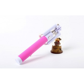 Extendable Selfie Stick Wired Selfie Stick Palo Selfie Handheld Monopod for iphone 6 6s plus 5s 4 for Samsung Note 8 s8 plus s7