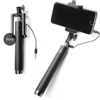 Woopower Extendable Folding Wired  Self Selfie Stick Monopod For Samsung Galaxy S8 Note3 For iphone6/5S Perche Selfies Selfiepod