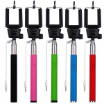 Universal Wired Selfie Stick Monopod for IOS Andriod Smartphone Self Handheld Phone Holder For Samsung Galaxy Xiaomi Camera