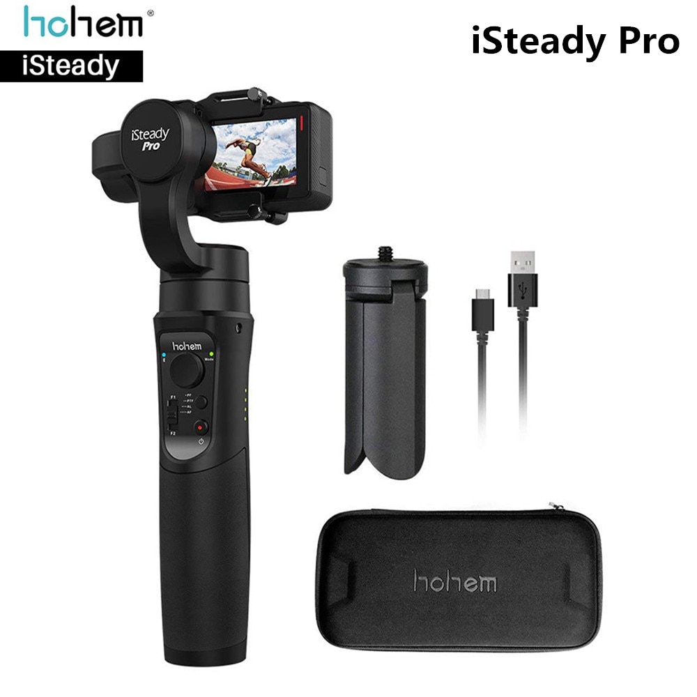 Hohem iSteady Pro 3-axis Handheld Gimbal Stabilizer for Gopro Hero 2018/6/5/4/3+/3 / Yi Cam 4K / AEE /SJCAM Sports Action Camera