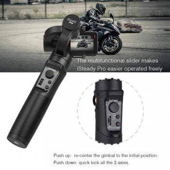 Hohem iSteady Pro 3-axis Handheld Gimbal Stabilizer for Gopro Hero 2018/6/5/4/3+/3 / Yi Cam 4K / AEE /SJCAM Sports Action Camera