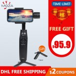 MOZA MINI MI 3-Axis Handheld Smartphone Gimbal Stabilizer for iPhone X 8Plus 8 7 6S Samsung S9 S8 S7 VS Zhiyun Smooth Q 4 Vimble