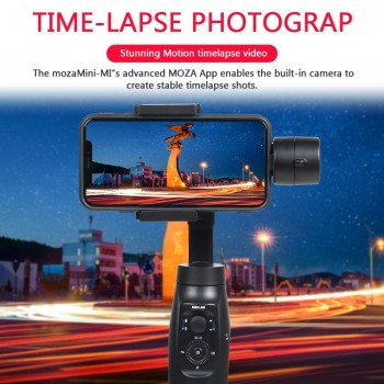 MOZA Mini Mi Mini-Mi 3-Axis Handheld Gimbal Stabilizer for iPhone 8 Plus Gopro PK Zhiyun Smooth 4 DJI Osmo mobile 2 Osmo Pocket