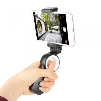 Universal Handheld Mobile Phone Camera Ring Gimbal Stabilizer Handle Grip for iPhone Samsung Huawei Xiaomi for GoPro Cameras