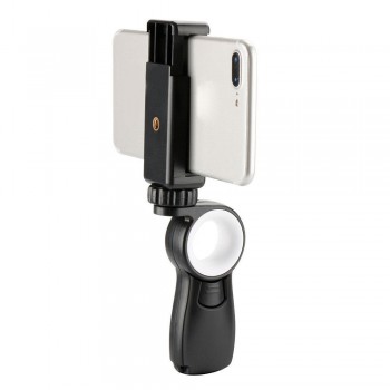 Universal Handheld Mobile Phone Camera Ring Gimbal Stabilizer Handle Grip for iPhone Samsung Huawei Xiaomi for GoPro Cameras