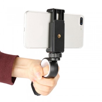 Universal Handheld Mobile Phone Camera Ring Gimbal Stabilizer Handle Grip for iPhone Samsung Huawei Xiaomi for GoPro Cameras
