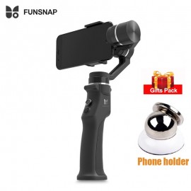 Funsnap Capture 3 Axis Handheld Gimbal Stabilizer Capture Three-Axis Brushless Gimbal Stabilizer Support Smartphone