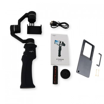 Smartphone Handheld Gimbal 3-Axis Stabilizer Face Tracking Selfie Stick for iPhone Huawei P20 Samsung S9 GoPro 7 Action Cameras