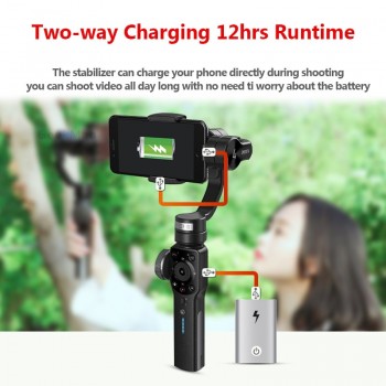 ZHIYUN Smooth 4 Q Smartphone Handheld 3 Axis Gimbal Stabilizer Action Camera Steadicam for Phone Gopro SJCAM pk DJI OSMO Pocket