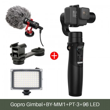 Hohem iSteady Pro 3 Axis Gopro Gimabal for Yi Cam Gopro Hero 6 5 Sony RX0 SJCAM Stabilizer for Phone Gimbal for iPhone Samsung