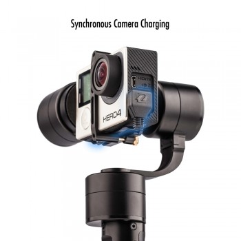 Zhiyun Z1 Evolution 3-Axis Handheld Stabilizer Gimbal for GoPro Hero 4 5 XiaoYi / Extra Monitor Camera PK Hohem Isteady Pro