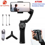 Snoppa Atom 3-Axis Foldable Pocket-Sized Handheld Gimbal Stabilizer for iPhone Smartphone GoPro amp; Wireless Charging PK Smooth 4