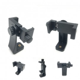 Rotary Mobile Phone Clip Three Tripod Transfer Seat Universal Bracket Fixing Clip Stabilizer gimbal for phone camera