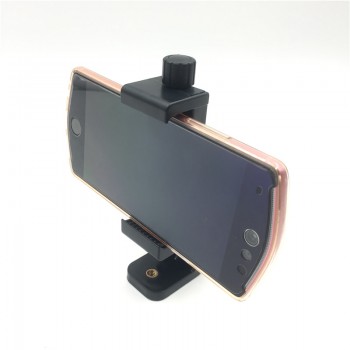 Rotary Mobile Phone Clip Three Tripod Transfer Seat Universal Bracket Fixing Clip Stabilizer gimbal for phone camera