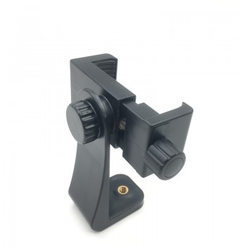 Rotary Mobile Phone Clip Three Tripod Transfer Seat Universal Bracket Fixing Clip Stabilizer gimbal for phone camera