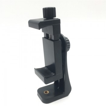 Rotary Mobile Phone Clip Three Tripod Transfer Seat Universal Bracket Fixing Clip Stabilizer gimbal for phone camera