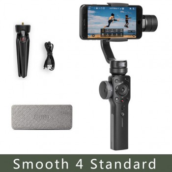 Zhiyun Smooth 4 Q 3-Axis Handheld Gimbal Stabilizer for Smartphone action camera phone Portable sjcam Vertical Shooting