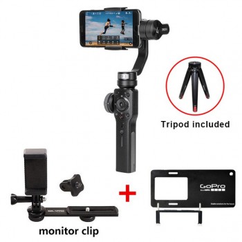 Zhiyun Smooth 4 Q 3-Axis Handheld Gimbal Stabilizer for Smartphone action camera phone Portable sjcam Vertical Shooting