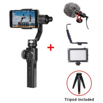 Zhiyun Smooth 4 Q 3-Axis Handheld Gimbal Stabilizer for Smartphone action camera phone Portable sjcam Vertical Shooting