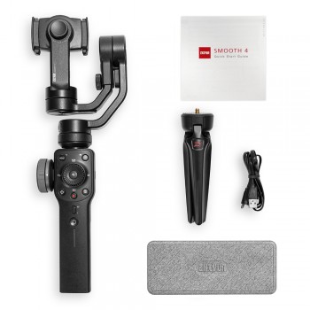 Zhiyun Smooth 4 3-Axis Handheld Smartphone Gimbal Stabilizer for iPhone XS Max XR X 8Plus 8 7 Samsung S9 S8 S7Action Camera