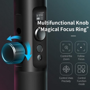 Feiyutech G6 plus 3-Axis Handheld Gimbal Stabilizer for Gopro hero smartphone Mirrorless Action Camera sony a6000 RX0 RX100