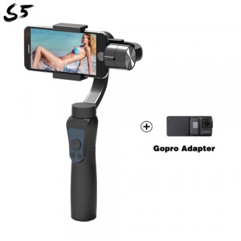 S5 Smooth Gimbal 3-Axis Handheld Gimbal Portable Stabilizer for iPhone Xiaomi 8 Samsung S9 S8 S7 Smartphone Gopro PK DJI Osmo 2