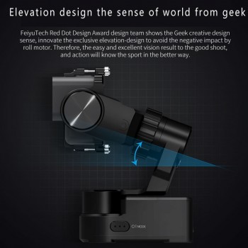 FeiyuTech Newest WG2X WG2 Wearable 3-axis splashproof Gimbal Stabilizer for Gopro 7 6 4/5/session YI 4K/SJCAM/AEE Action Camera