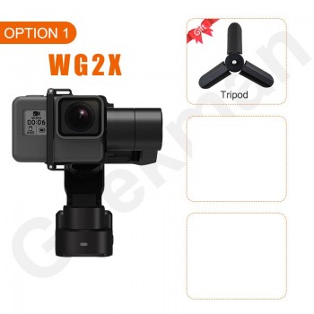 FeiyuTech Newest WG2X WG2 Wearable 3-axis splashproof Gimbal Stabilizer for Gopro 7 6 4/5/session YI 4K/SJCAM/AEE Action Camera