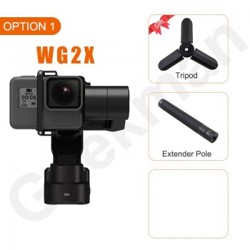 FeiyuTech Newest WG2X WG2 Wearable 3-axis splashproof Gimbal Stabilizer for Gopro 7 6 4/5/session YI 4K/SJCAM/AEE Action Camera