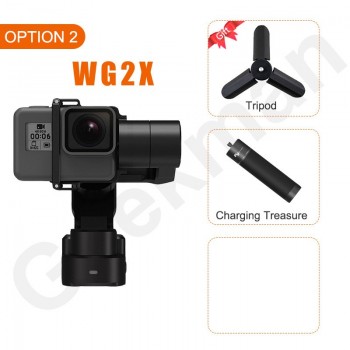 FeiyuTech Newest WG2X WG2 Wearable 3-axis splashproof Gimbal Stabilizer for Gopro 7 6 4/5/session YI 4K/SJCAM/AEE Action Camera