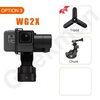 FeiyuTech Newest WG2X WG2 Wearable 3-axis splashproof Gimbal Stabilizer for Gopro 7 6 4/5/session YI 4K/SJCAM/AEE Action Camera