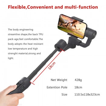 Feiyu tech Vimble 2 3-Axis Gimbal Smartphone Stabilizer with Extendable Handheld Remote Control PK DJI Osmo 2 Zhiyun Smooth Q 4