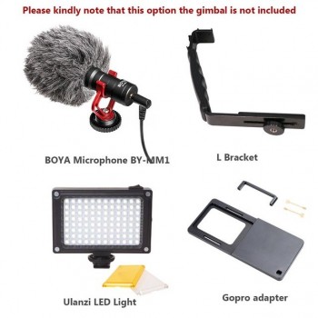 Feiyu tech Vimble 2 3-Axis Gimbal Smartphone Stabilizer with Extendable Handheld Remote Control PK DJI Osmo 2 Zhiyun Smooth Q 4