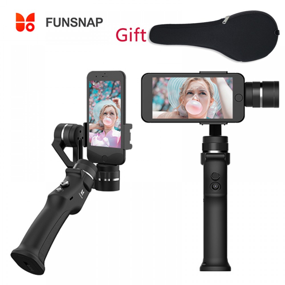 Funsnap Capture 3 Axis Handheld Gimbal Stabilizer For Smartphone GoPro 6 SJcam XiaoYi 4k Camera Not DJI OSMO 2 ZHIYUN FEIYUTECH