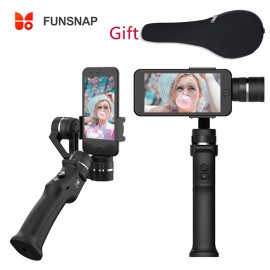 Funsnap Capture 3 Axis Handheld Gimbal Stabilizer For Smartphone GoPro 6 SJcam XiaoYi 4k Camera Not DJI OSMO 2 ZHIYUN FEIYUTECH