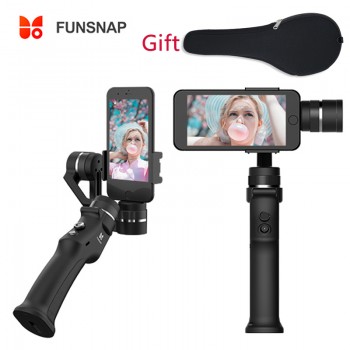 Funsnap Capture 3 Axis Handheld Gimbal Stabilizer For Smartphone GoPro 6 SJcam XiaoYi 4k Camera Not DJI OSMO 2 ZHIYUN FEIYUTECH