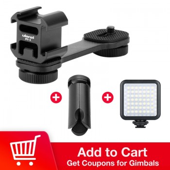 DJI Osmo Mobile 2 PT-03 Hot Shoe extension Mount for Vimble 2 Crane 2 Gimbal Accessories adapter Tripod for DSLR Canon Nikon